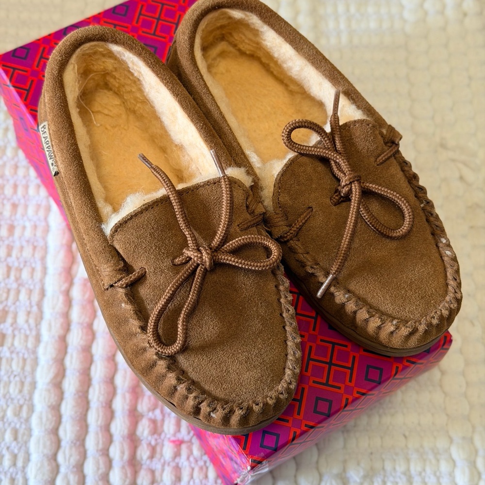 BearPaw Brown Kids Slippers